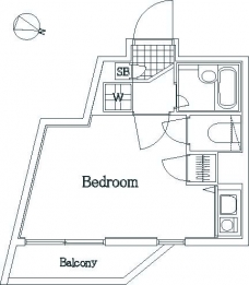 サンテミリオン笹塚の間取り図
