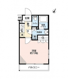 プレール・ドゥーク志村坂上の間取り図