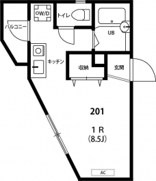 PAO上石神井の間取り図