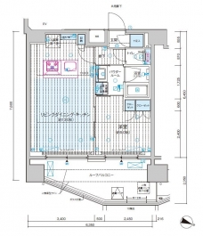 メインステージ上石神井の間取り図