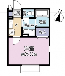 K・メゾンの間取り図