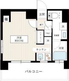 ＭＡＸＩＶ ＨＹ’ｓ 南砂町の間取り図