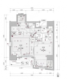 メインステージ浅草国際通りの間取り図