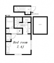 リステラス新宿の間取り図