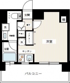 ＭＡＸＩＶ ＨＹ’ｓ 南砂町の間取り図