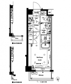 アークマーク品川中延Sta.の間取り図