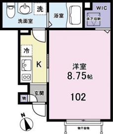 リバーパーク隅田IIIの間取り図