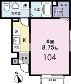 リバーパーク隅田IIIの間取り図