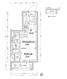 アークマーク王子本町の間取り図