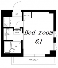 グレイスコート幡ヶ谷の間取り図