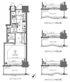 ZOOM日本橋馬喰町の間取り図