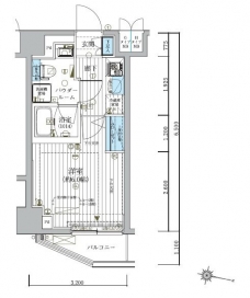 メインステージ松戸の間取り図