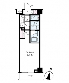 メインステージ板橋志村IIの間取り図