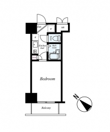 ルーブル西五反田の間取り図