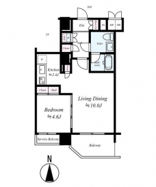 メインステージパーク大山の間取り図