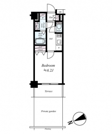 プレール中延の間取り図