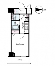 フェニックス武蔵関クアトロの間取り図