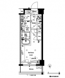 アークマーク品川中延Sta.の間取り図