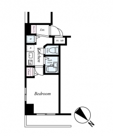 ジュエル板橋区役所前の間取り図