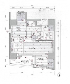 メインステージ浅草国際通りの間取り図