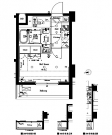 アークマーク品川中延Sta.の間取り図