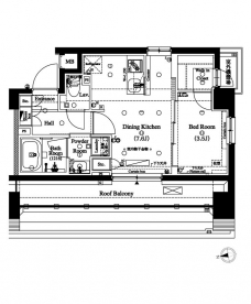 アークマーク品川中延Sta.の間取り図