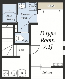 リブリ・kitakasaiの間取り図