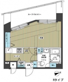 フェニックス笹塚弐番館の間取り図