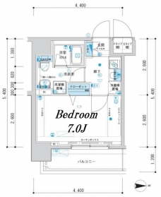 メインステージ森下の間取り図