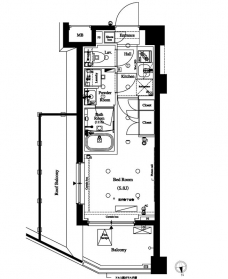 アークマーク品川中延Sta.の間取り図
