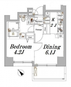 アクサス駒込ラクシーズの間取り図