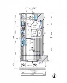 メインステージ三ノ輪EASTの間取り図
