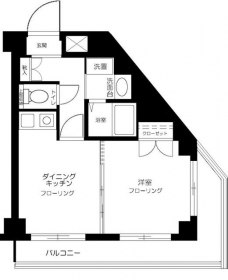ガラ・シティ高井戸の間取り図