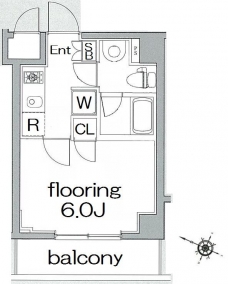 グランヴァン板橋本町IIの間取り図