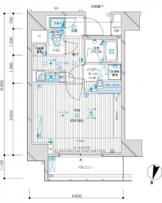 メインステージ九段下の間取り図