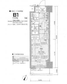 パレステュディオ渋谷本町の間取り図