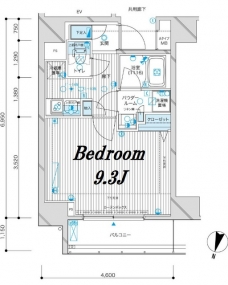 メインステージ九段下の間取り図