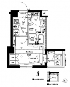 アークマーク品川中延Sta.の間取り図