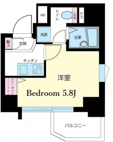 メインステージ白山の間取り図