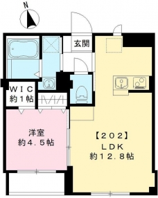 リビエール水神の間取り図