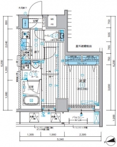 メインステージ成増の間取り図
