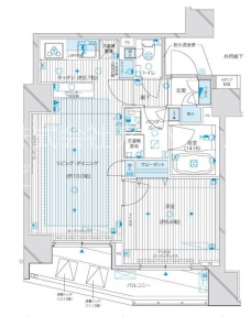メインステージ九段下の間取り図