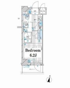 メインステージ高円寺の間取り図