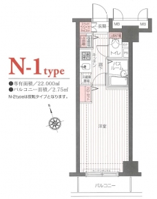 トーシンフェニックス五反田の間取り図