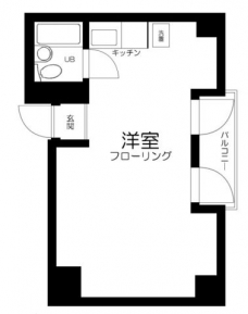 パークサイド日本橋の間取り図