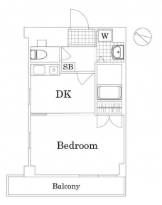 ガラ・シティ高井戸の間取り図