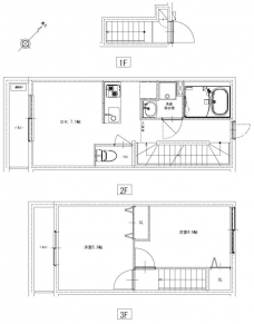 ソルナクレイシア巣鴨の間取り図