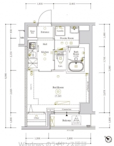 アークマーク田端GRの間取り図