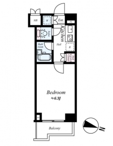 ルーブル中落合の間取り図
