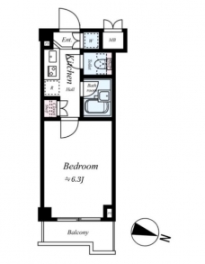 ルーブル中落合の間取り図